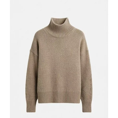 Boxy Camel Turtleneck Cashmere Feel suppliers