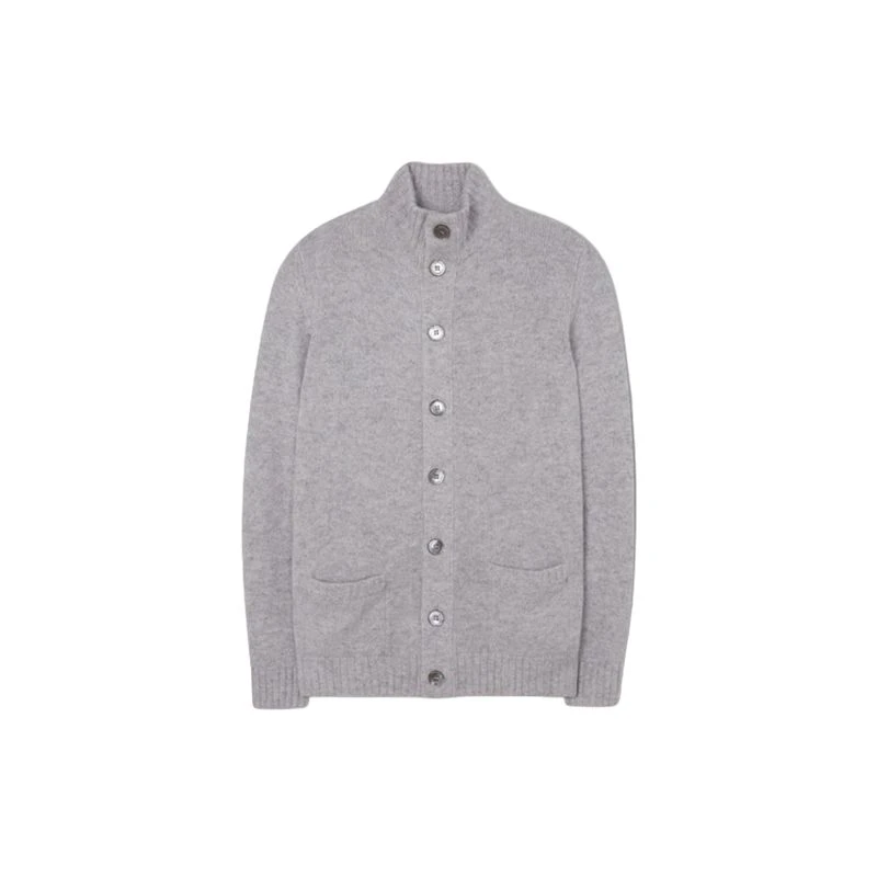 Ärmlös cardigan i ull för herr