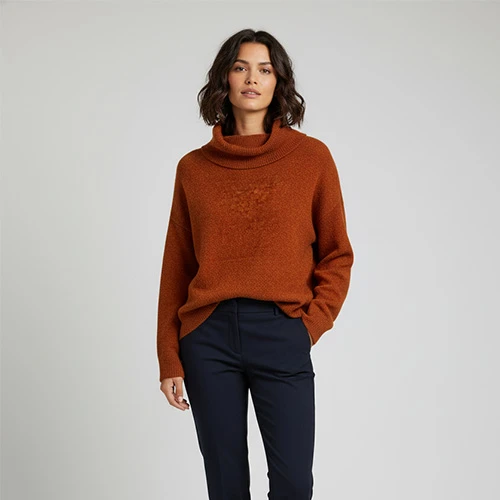 Orange Wool Sweater Orange Wool Sweater