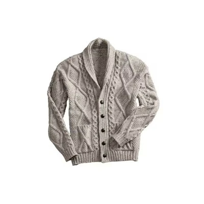 Vilka färger finns tillgängliga för mäns ull cardigans?
